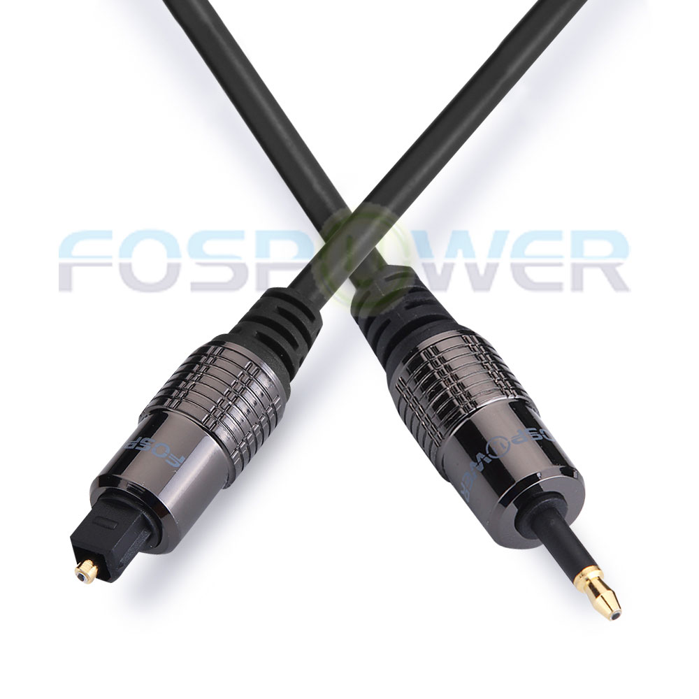 FosPower Digital Ljudkoaxialkabel (3,0 M), 24 K Guldplu00e4terad