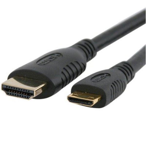 Fosmon 15ft Mini HDMI (Type C) to HDMI (Type A) High Speed HDMI Cable ...