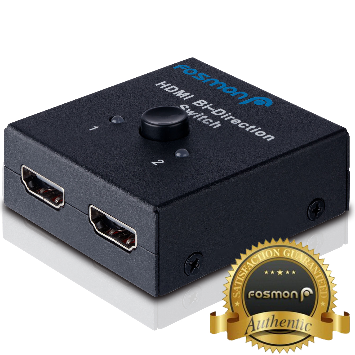 Fosmon 2x1 1x2 Ultra 4K HD Bi Direction HDMI Switch Switcher Hub HDCP