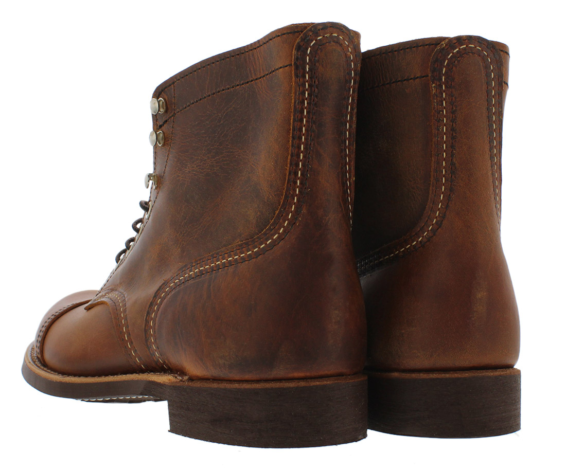 Мужская обувь Red Wing Iron Ranger, Размер 9, Цвет: Медь
