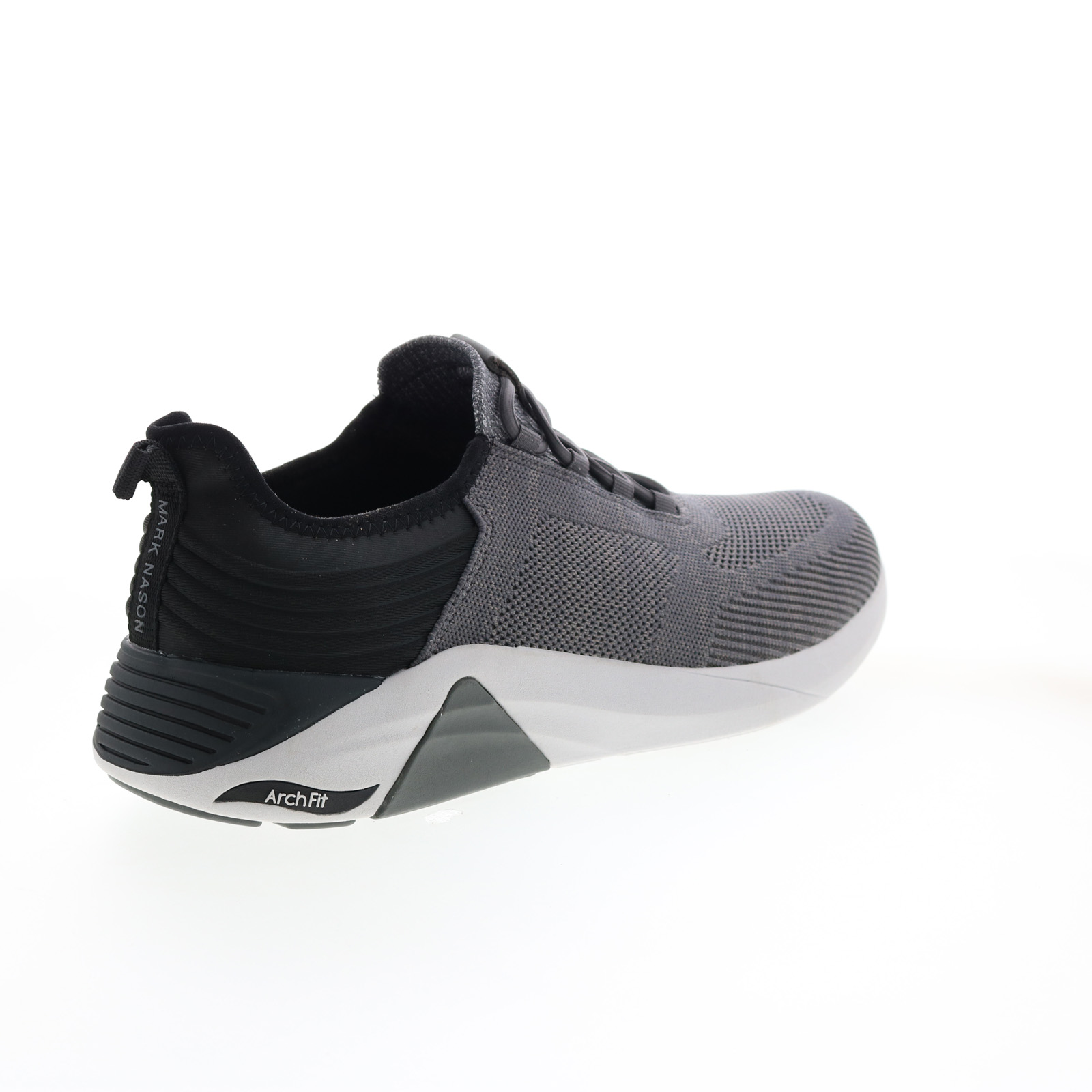 Mark Nason A-Linear-Burrows 222150 Mens Gray Lifestyle Sneakers Shoes