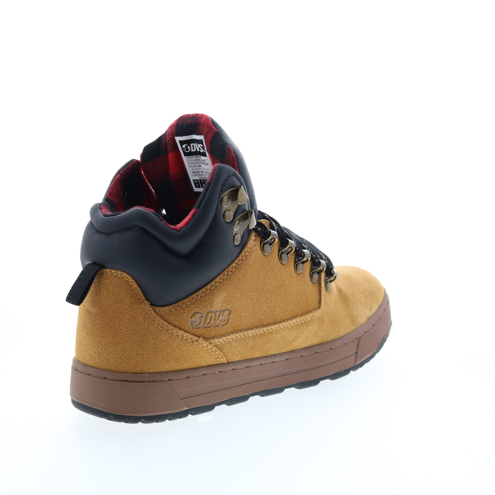 DVS Vanguard DVF0000338200 Mens Brown Suede Skate Inspired Sneakers Shoes