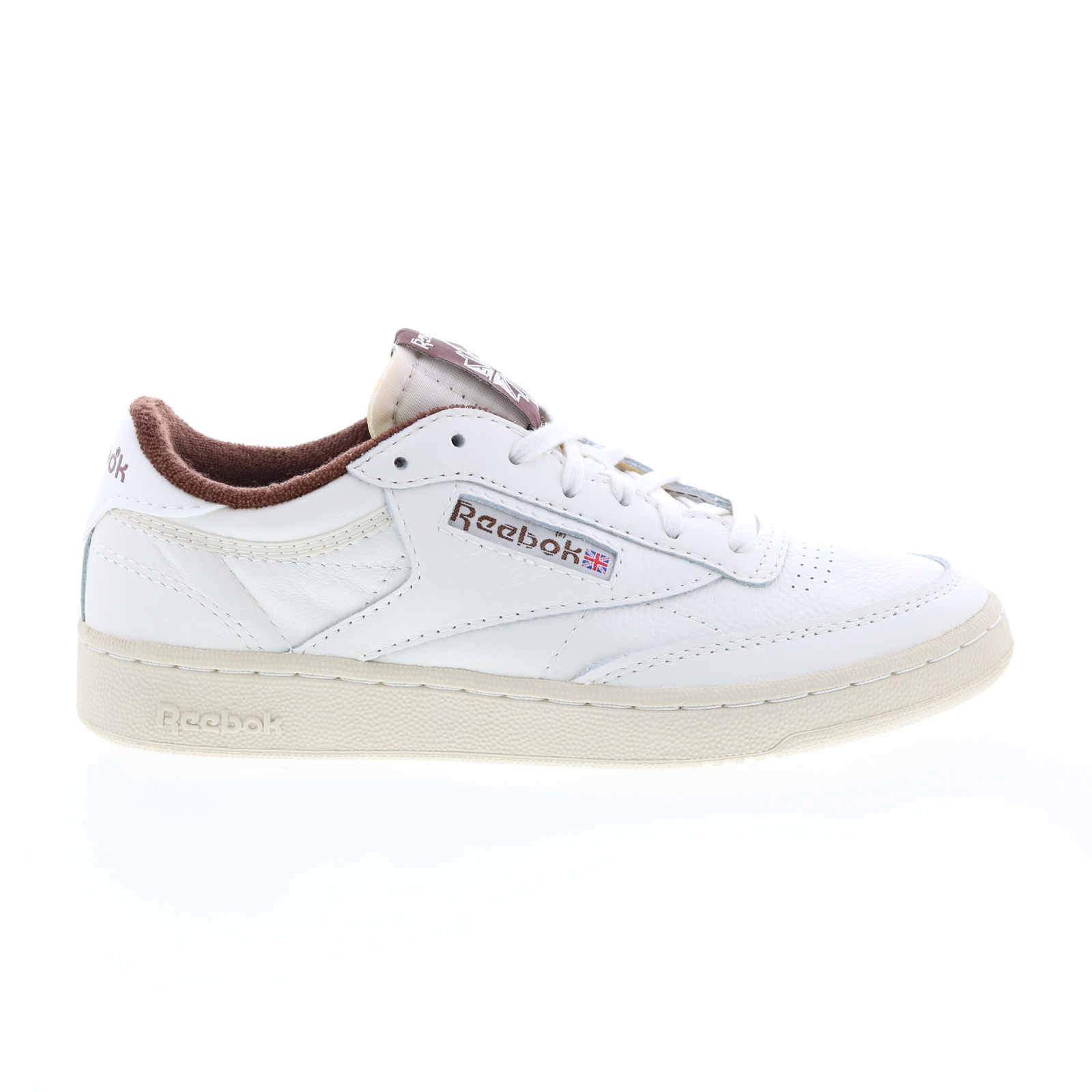 Reebok Club C 85 Vintage Mens White Leather Lifestyle Sneakers Shoes - Picture 9 of 12