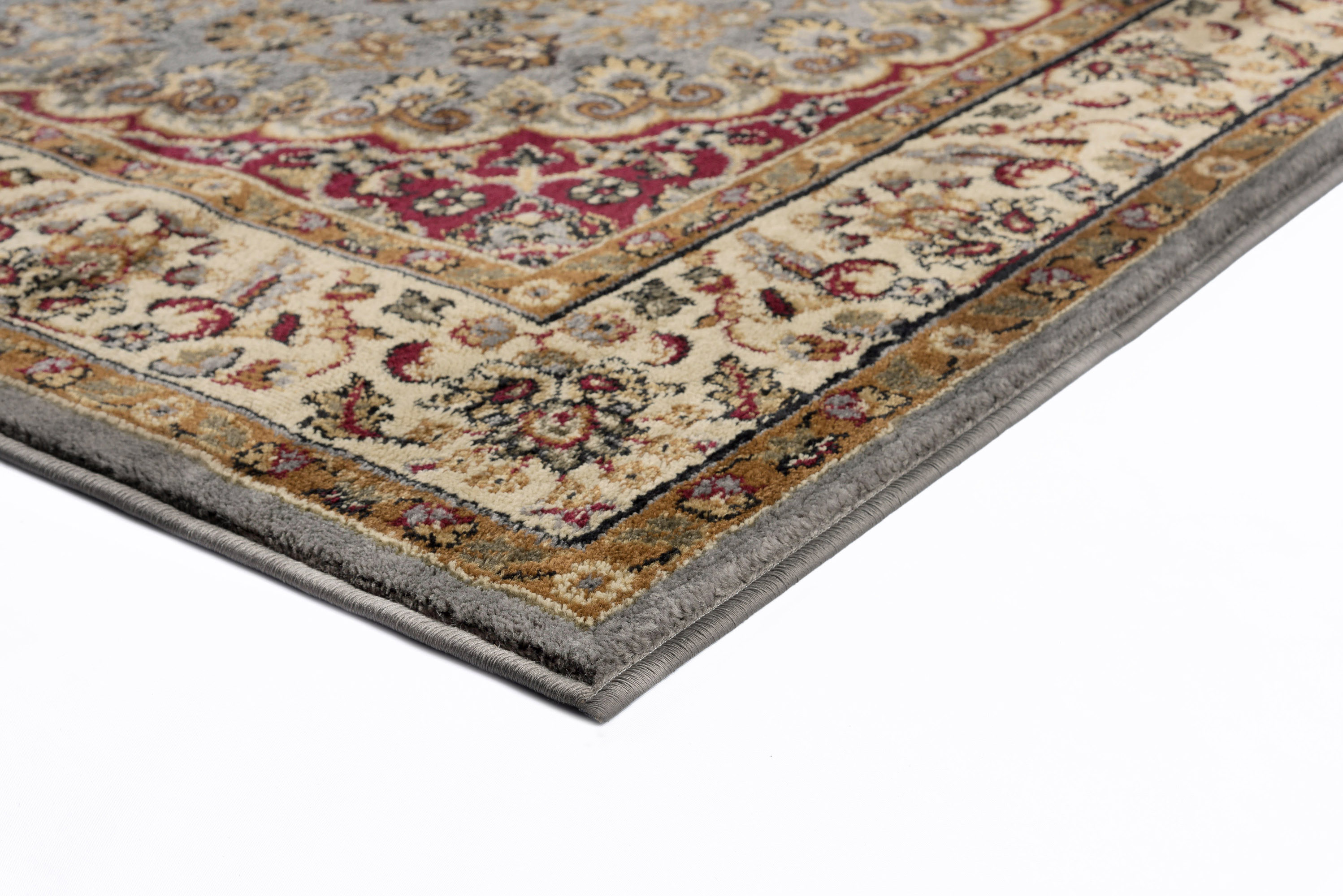 Blue Traditional Oriental Medallion 5x7 Area Rug Persien Carpet Actual