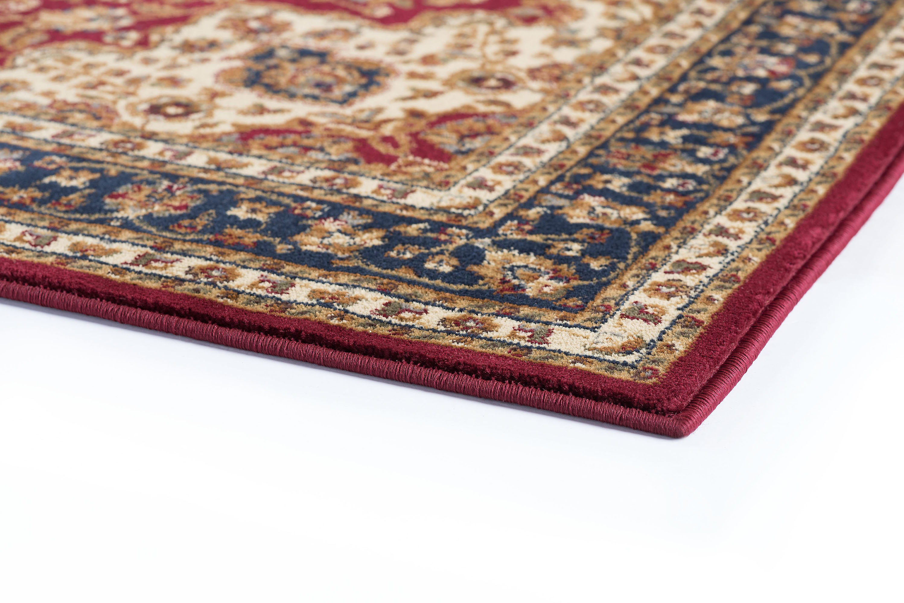 Red Traditional Oriental Bordered 2x3 Area Rug Medallion Carpet: Actual ...
