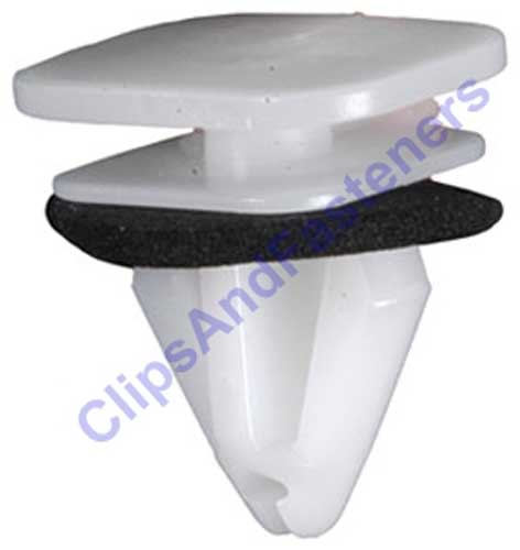 Clipsandfasteners Inc 10 Rocker Panel Moulding Clips With Sealer For GM Torrent
