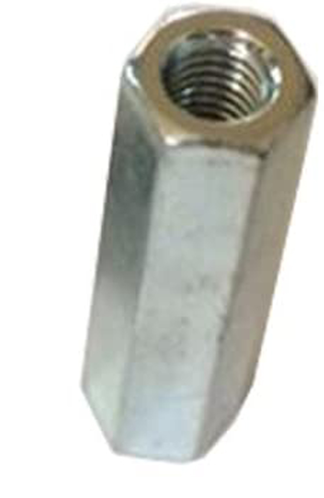 M6 1.0 x 38mm Hexagon Coupling Nut Steel Zinc DIN 6334 eBay