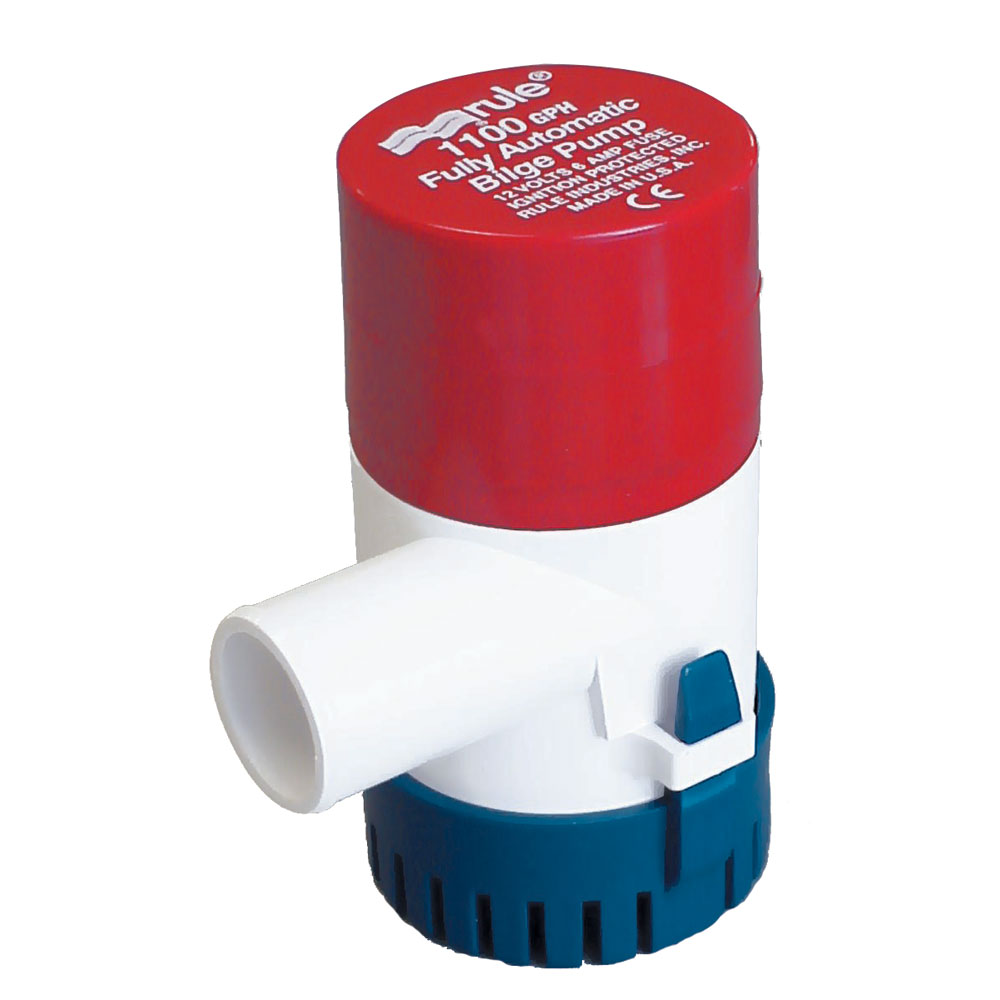 rule 1100 gph automatic bilge pump 27s