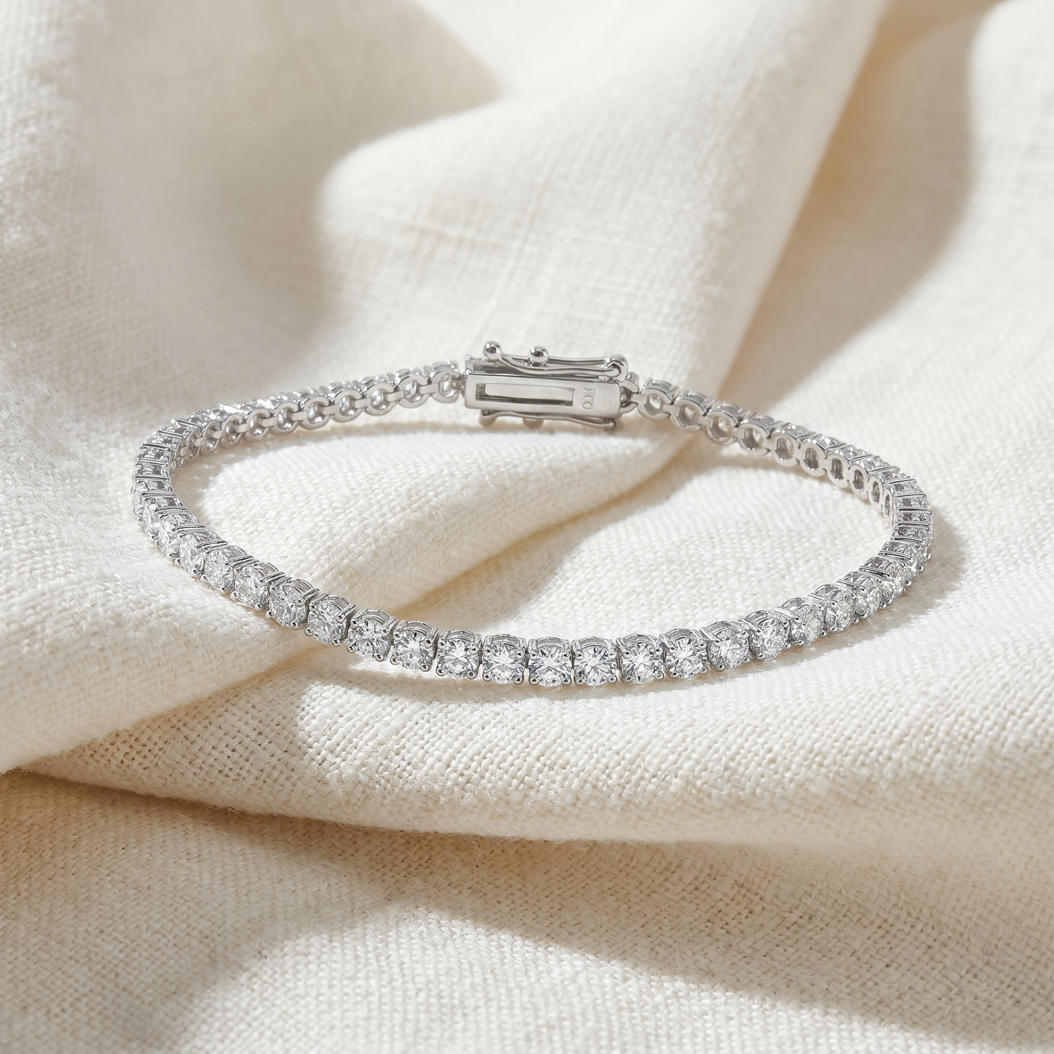 2 - 20Ct Diamond Tennis Bracelet 7