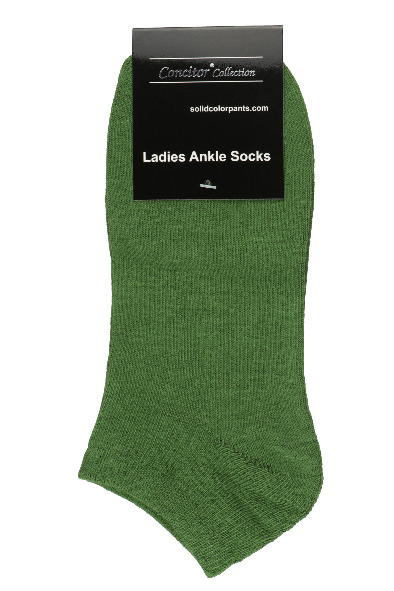 CONCITOR Women's Dress Socks Solid Colors COTTON Blend Low Cut No Show Sock - Picture 2 of 16