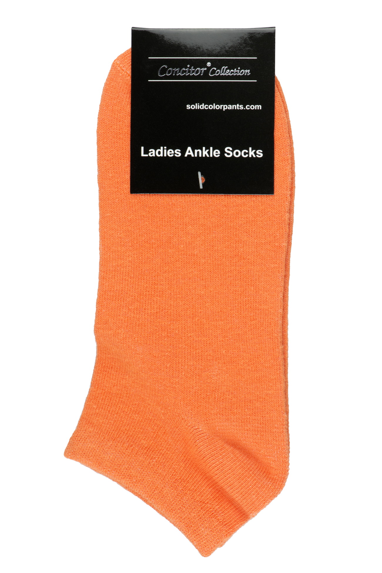 CONCITOR Women's Dress Socks Solid Colors COTTON Blend Low Cut No Show Sock - Picture 5 of 16