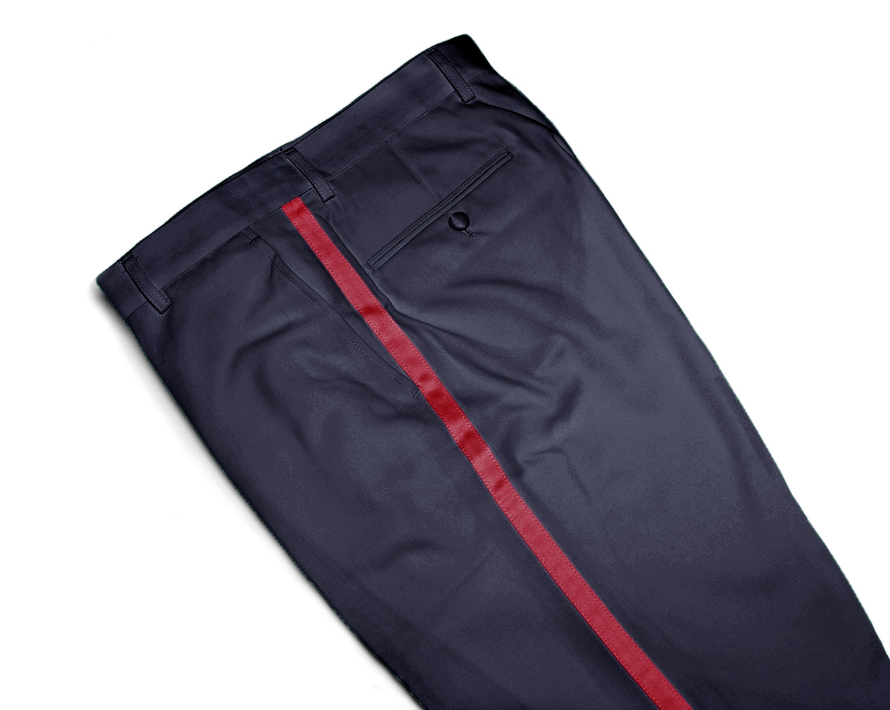 CONCITOR Men's TUXEDO Dress Pants Flat Front Satin Band Mens Tux Pant Trousers - Picture 37 of 62