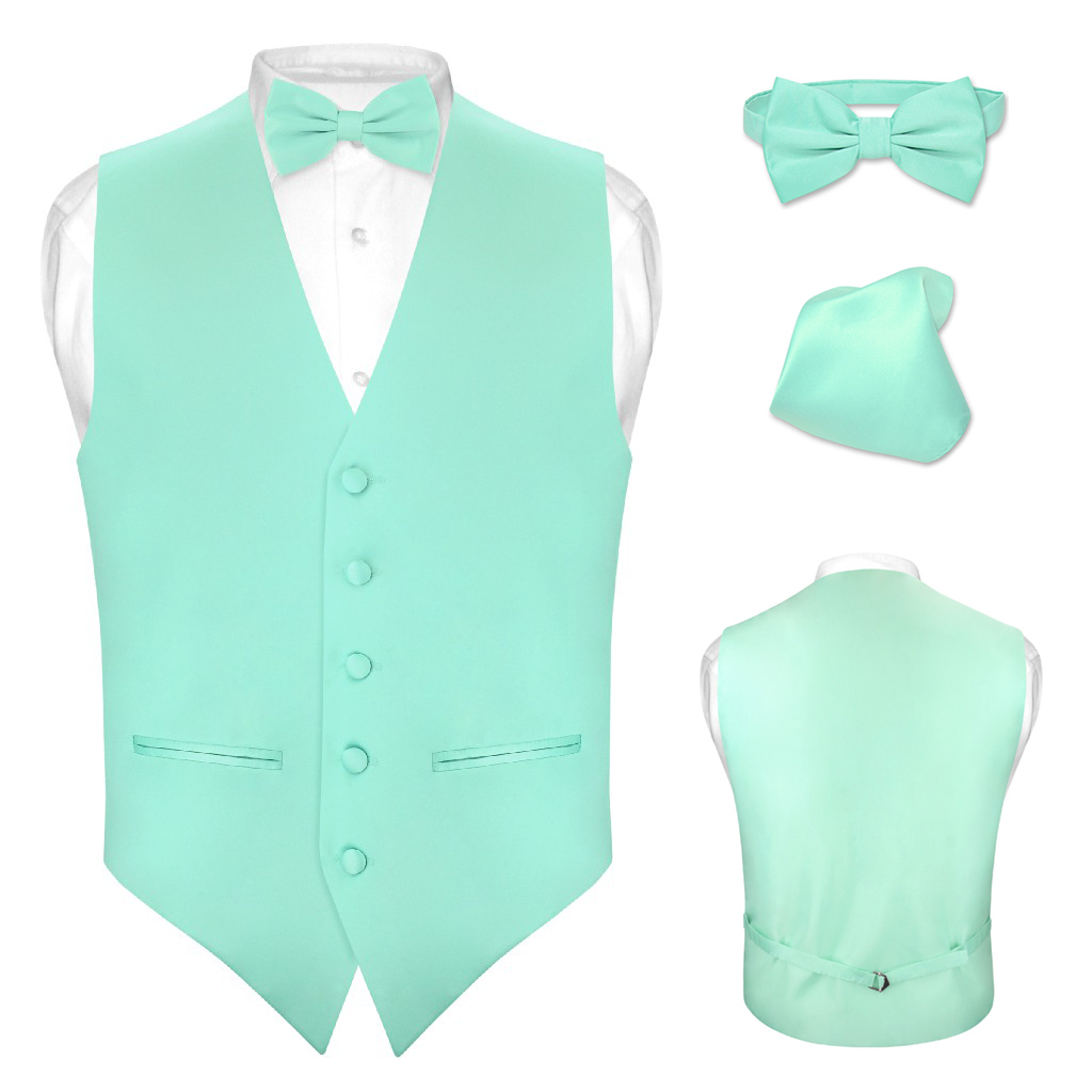 Coral Paisley Tuxedo Vest Set | Men's Formal Wear