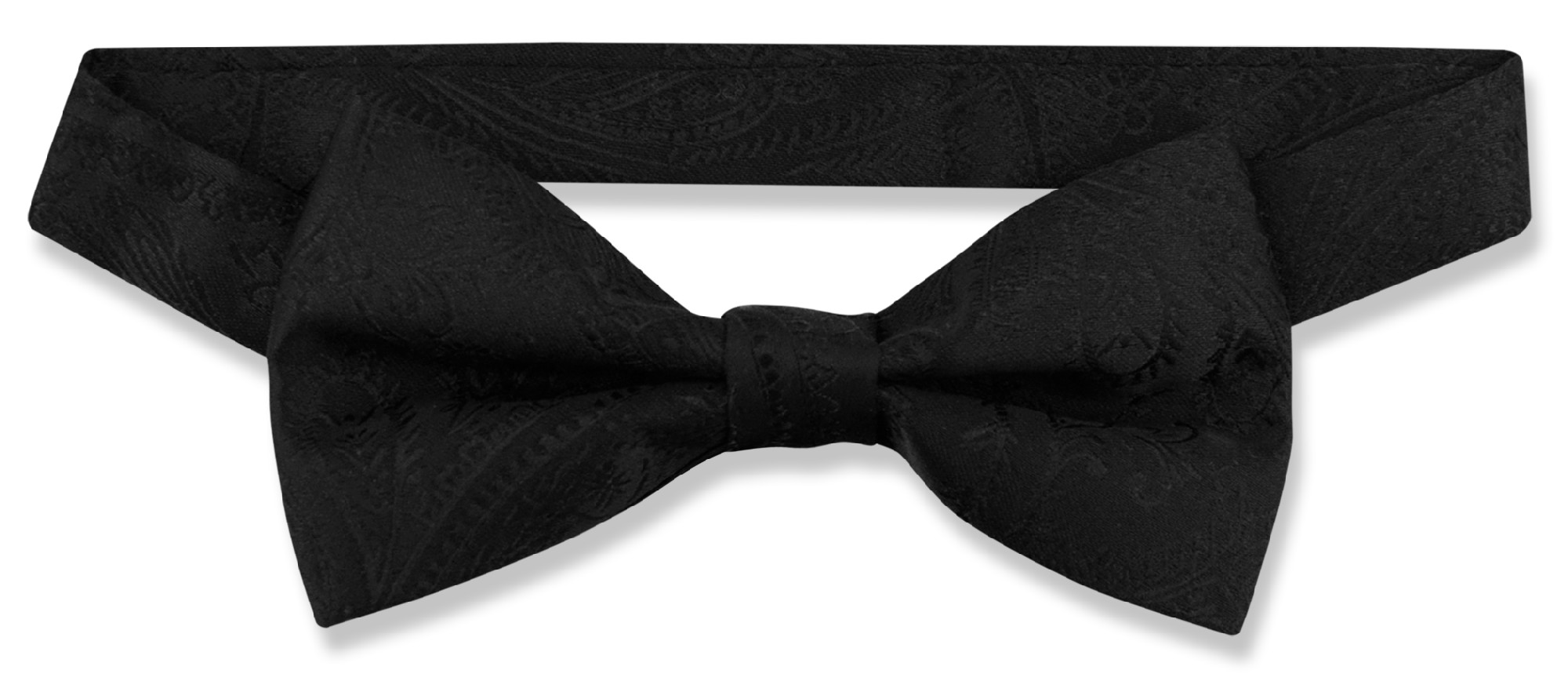 Vesuvio Napoli Boy's Fashion Pretied Bow Tie Adjustable Paisley Floral BowTie - Picture 3 of 22