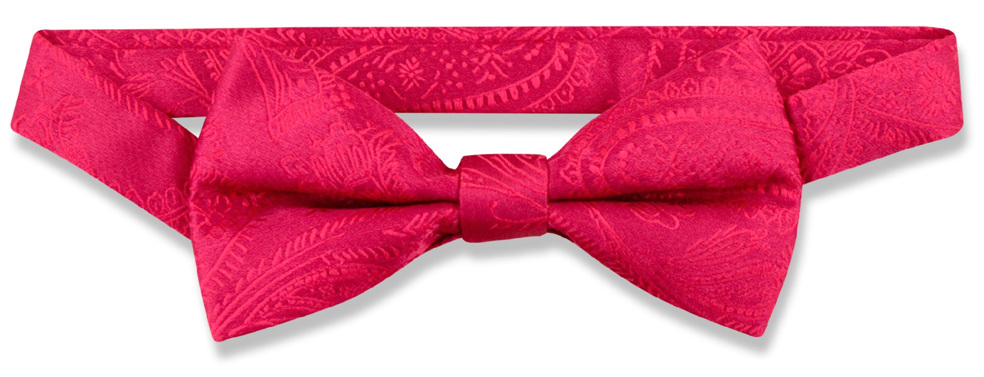 Vesuvio Napoli Boy's Fashion Pretied Bow Tie Adjustable Paisley Floral BowTie - Picture 12 of 22