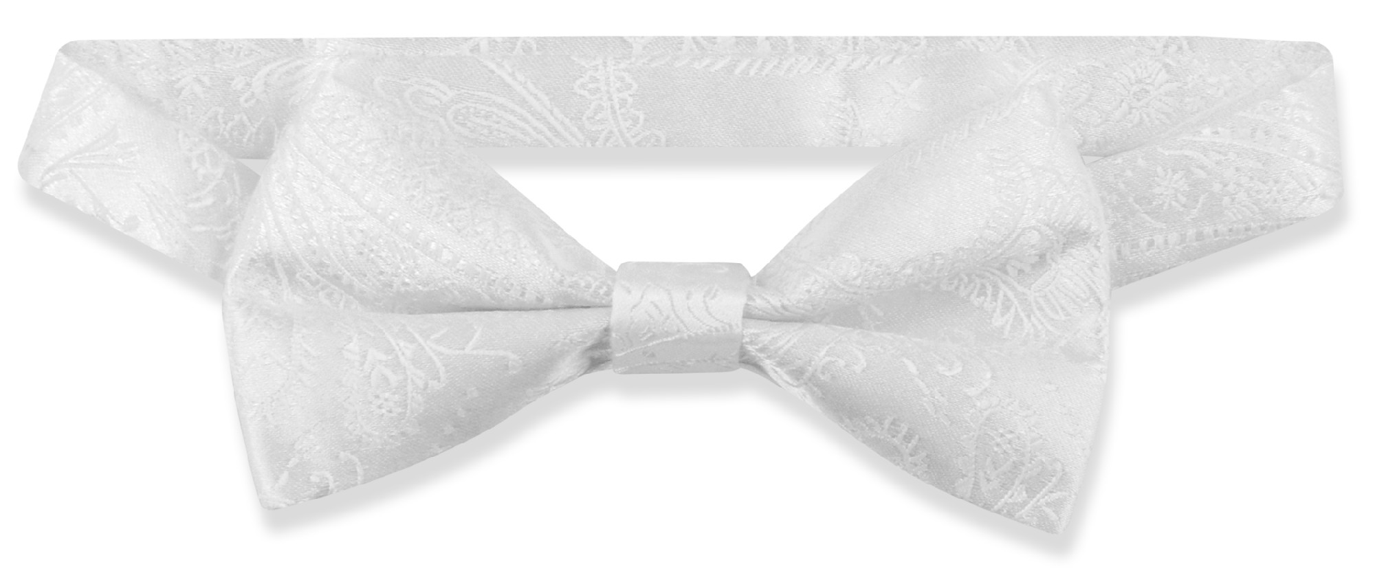Vesuvio Napoli Boy's Fashion Pretied Bow Tie Adjustable Paisley Floral BowTie - Picture 21 of 22