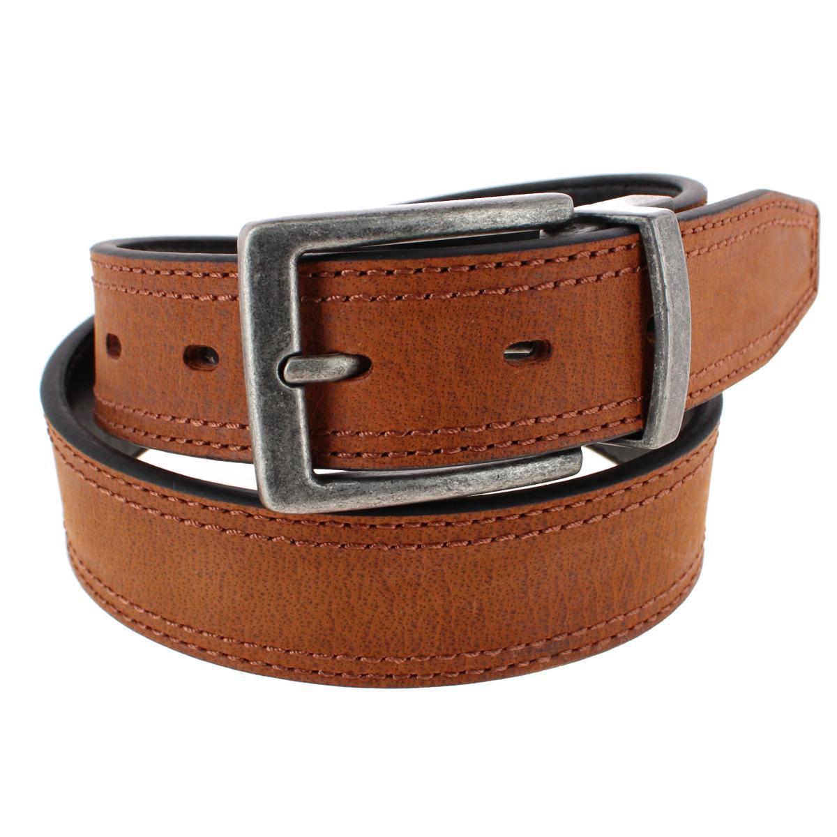 Wrangler Boy's Reversible Crazy Horse Leather Belt - Picture 3 of 6