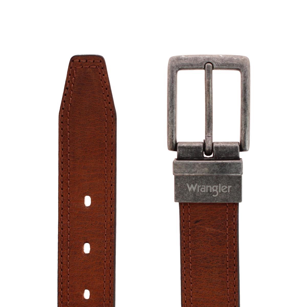 Wrangler Boy's Reversible Crazy Horse Leather Belt - Picture 5 of 6