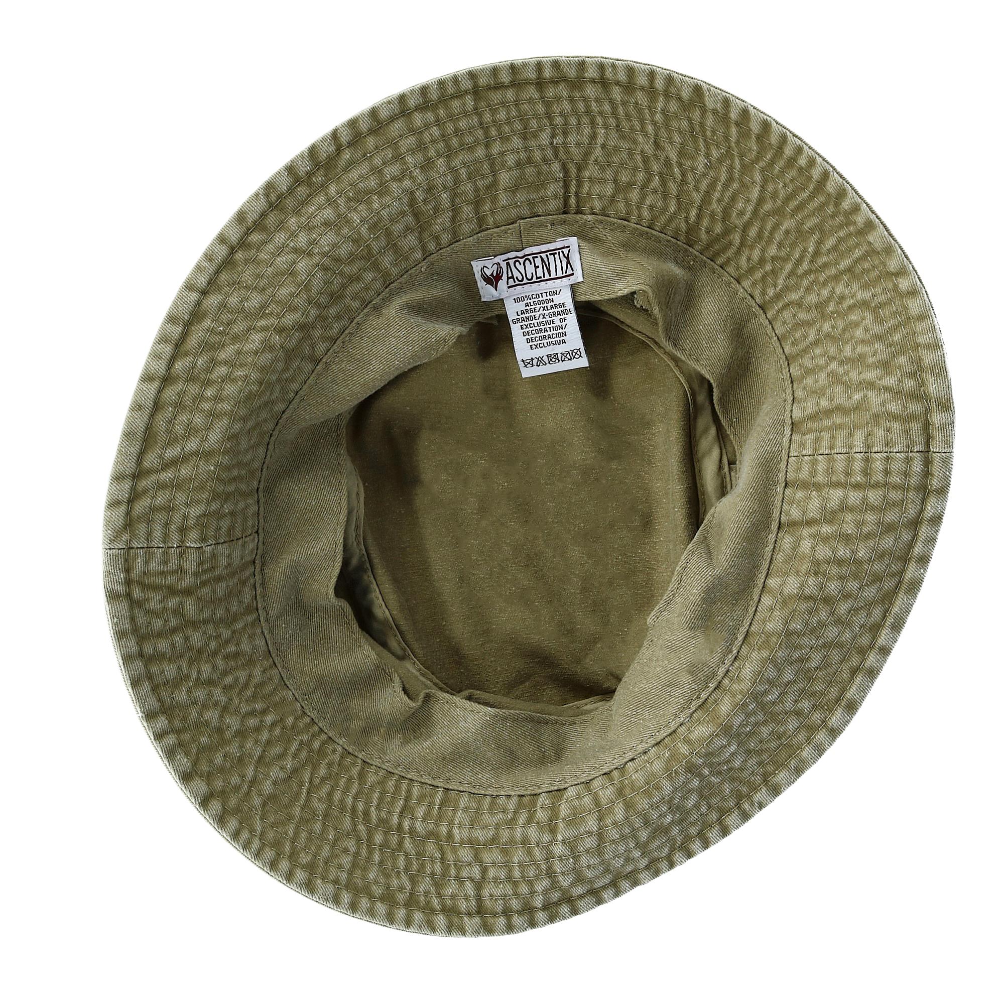dorfman pacific cotton packable summer travel bucket hat