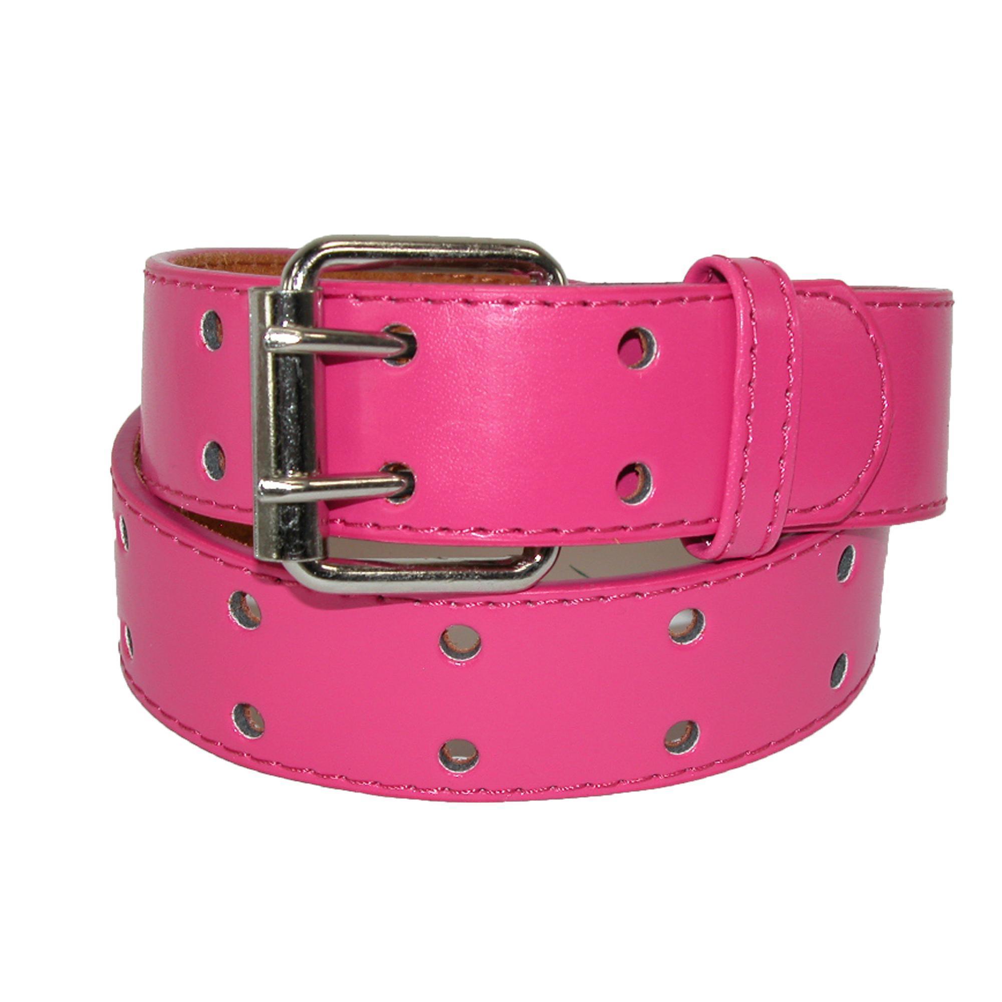CTM Kids' Leather Two Hole Jean Belt (Pack of 2) - Picture 8 of 17