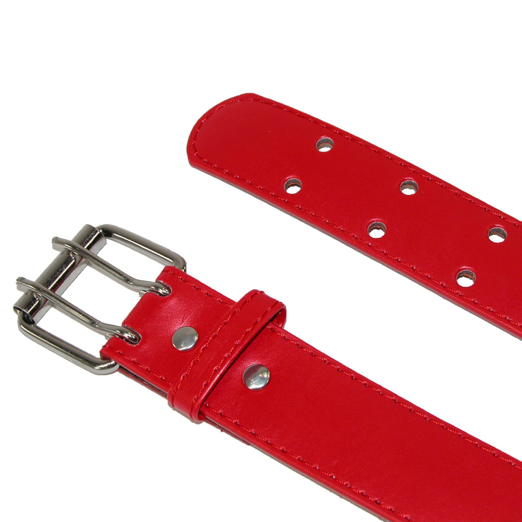 CTM Kids' Leather Two Hole Jean Belt (Pack of 2) - Picture 15 of 17