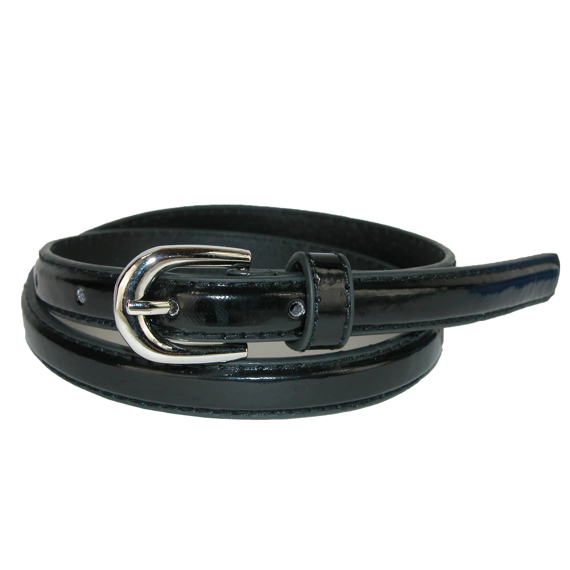 CTM Kid's Skinny Dress Belt (Pack of 2 Colors) - Picture 7 of 14