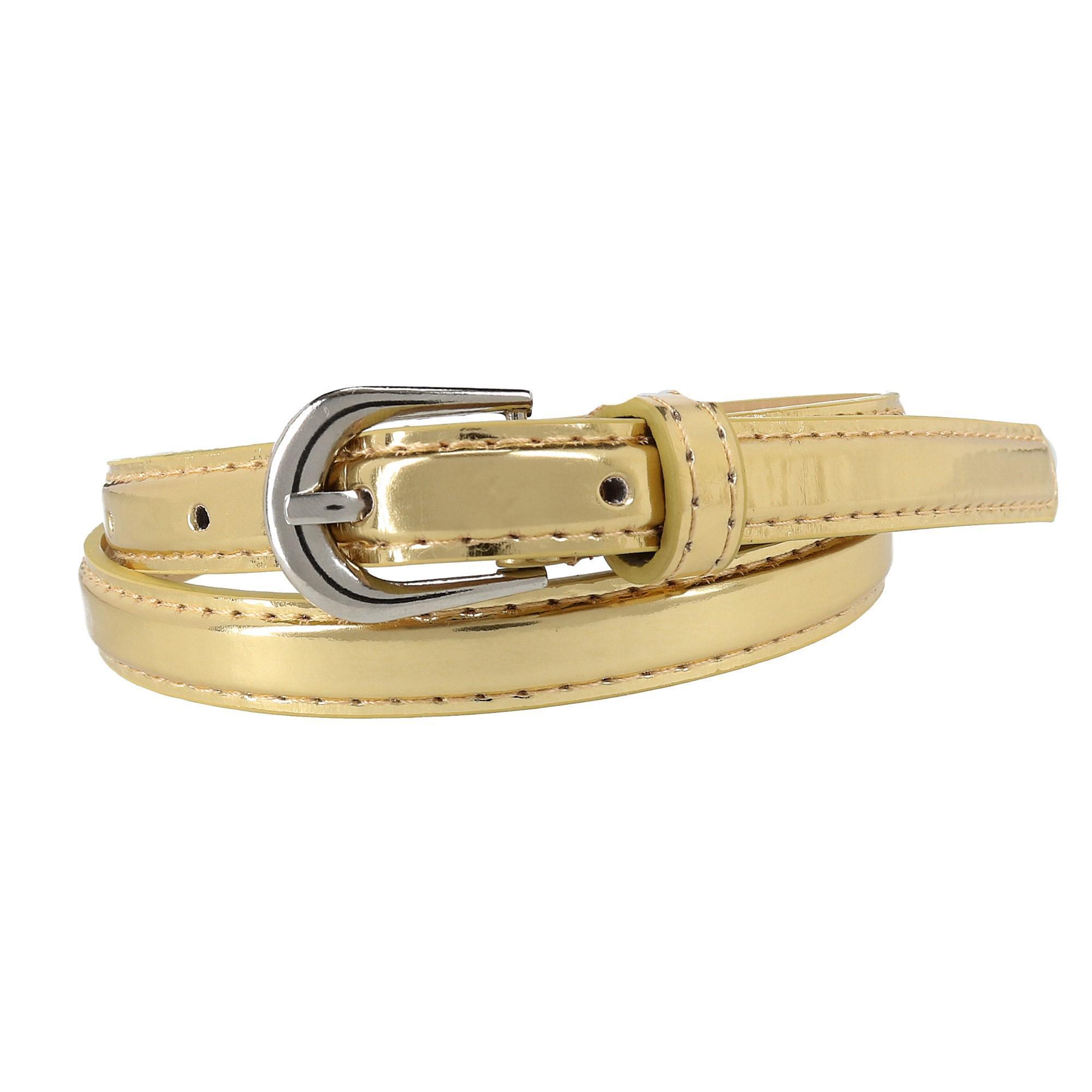 CTM Kid's Skinny Dress Belt (Pack of 2 Colors) - Picture 11 of 14