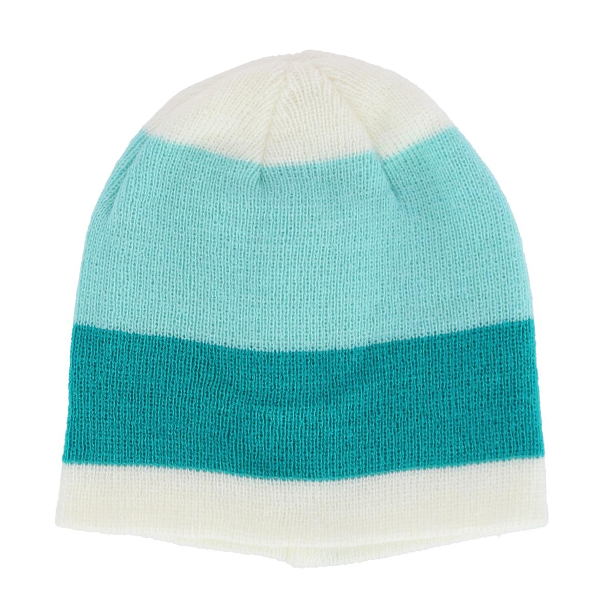 Grand Sierra Girl's 2-4 Striped 2 -Piece Winter Beanie and Mitten Set - Picture 3 of 13