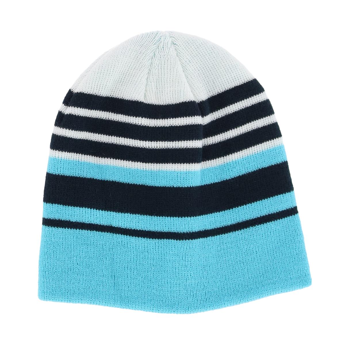 Grand Sierra Girl's 4-6x Striped 2-Piece Winter Beanie and Glove Set - Picture 6 of 7