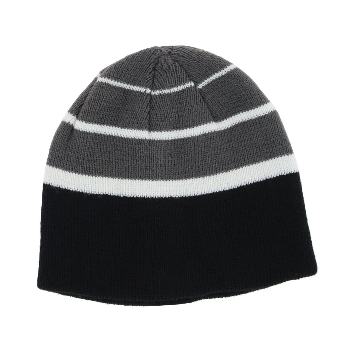 Grand Sierra Kids' 4-7 Striped 2-Piece Winter Beanie and Glove Set - Picture 3 of 17