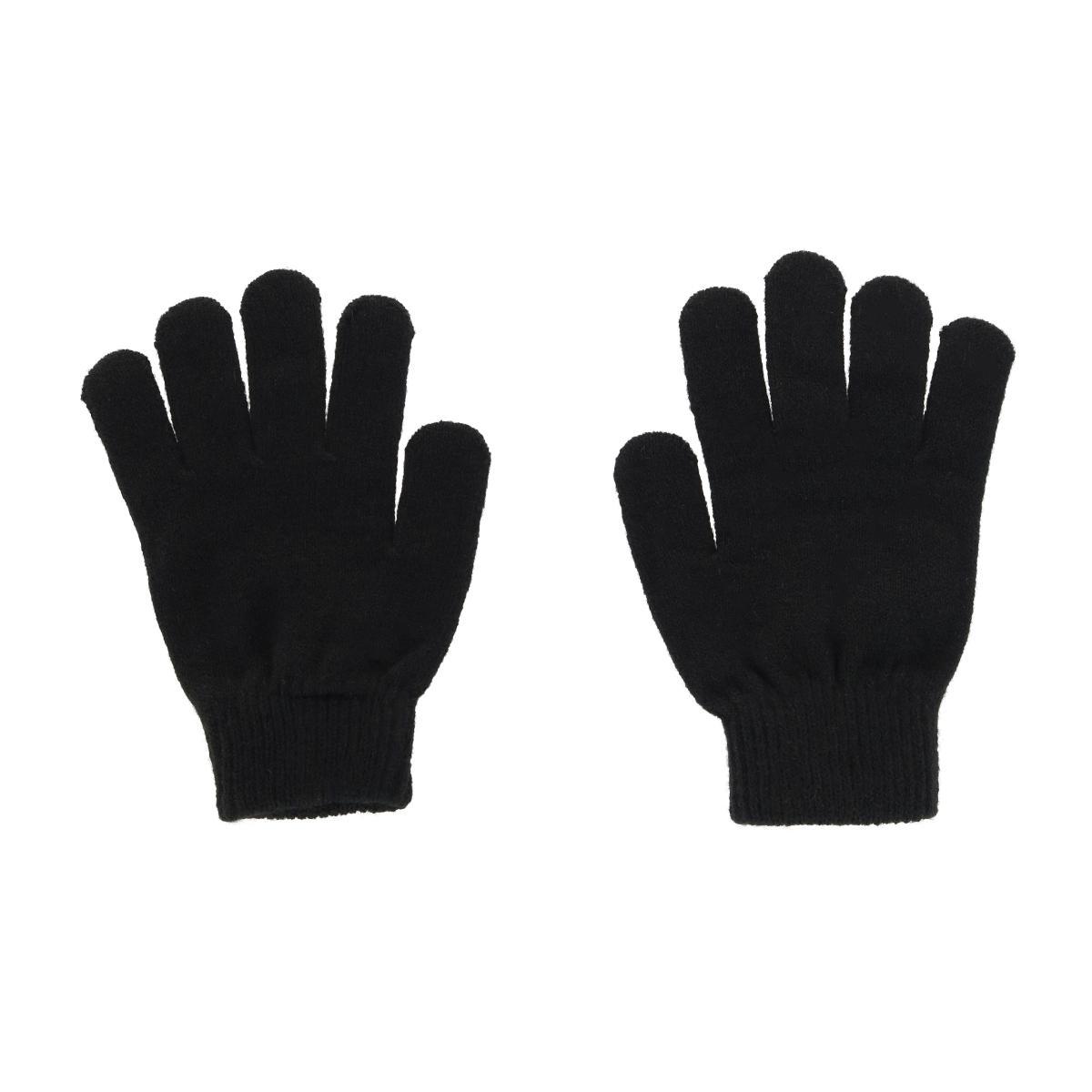 Grand Sierra Kids' 4-7 Striped 2-Piece Winter Beanie and Glove Set - Picture 4 of 17