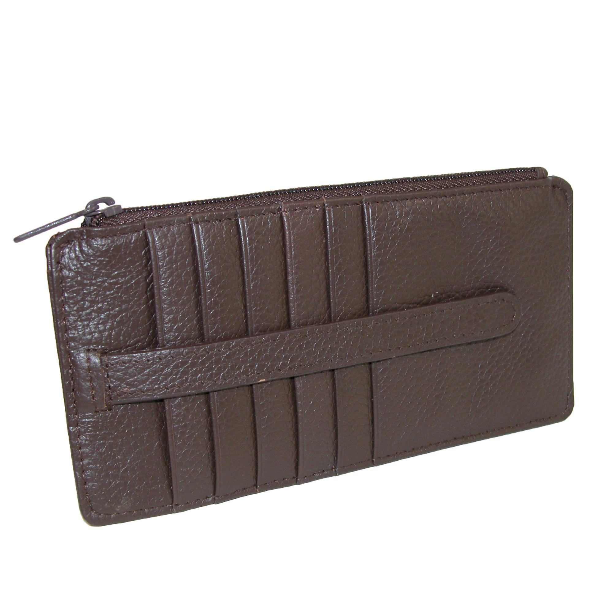 New Buxton Women's Leather Thin Card Case Wallet eBay