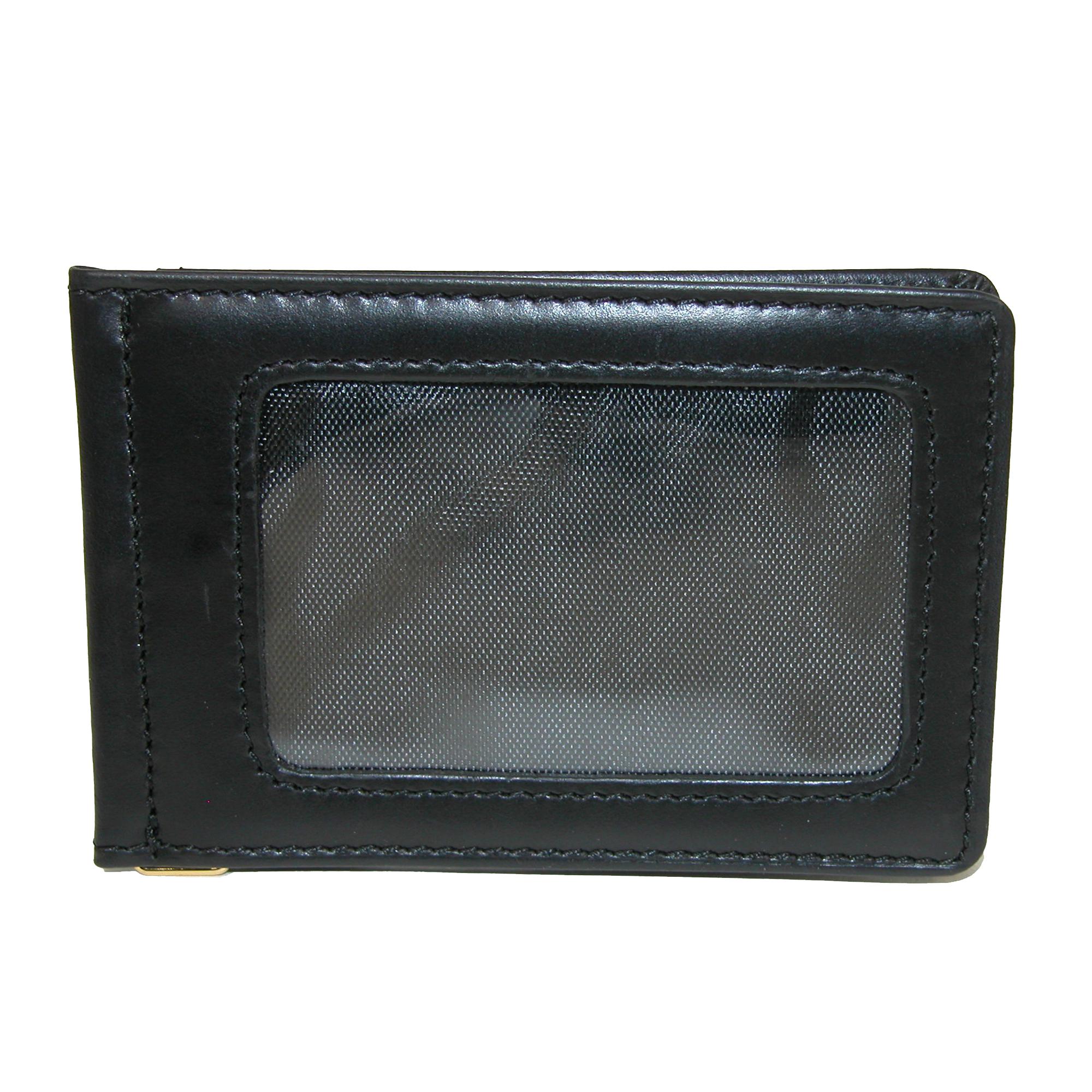 3 D Belt Company Men's Leather Money Clip Wallet with ID Holder