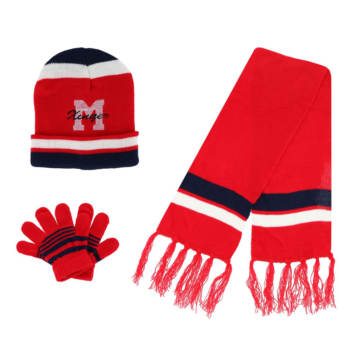 Heat Trendz Boy's One Size Fits Most Sport Soccer Hat Gloves and Scarf Winter - Picture 14 of 17