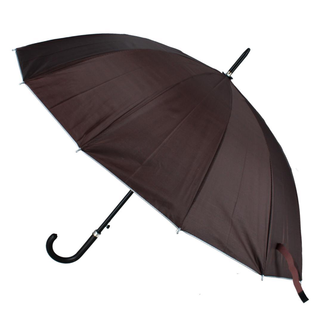 CTM Adult Sleek Solid Color Stick Umbrella
