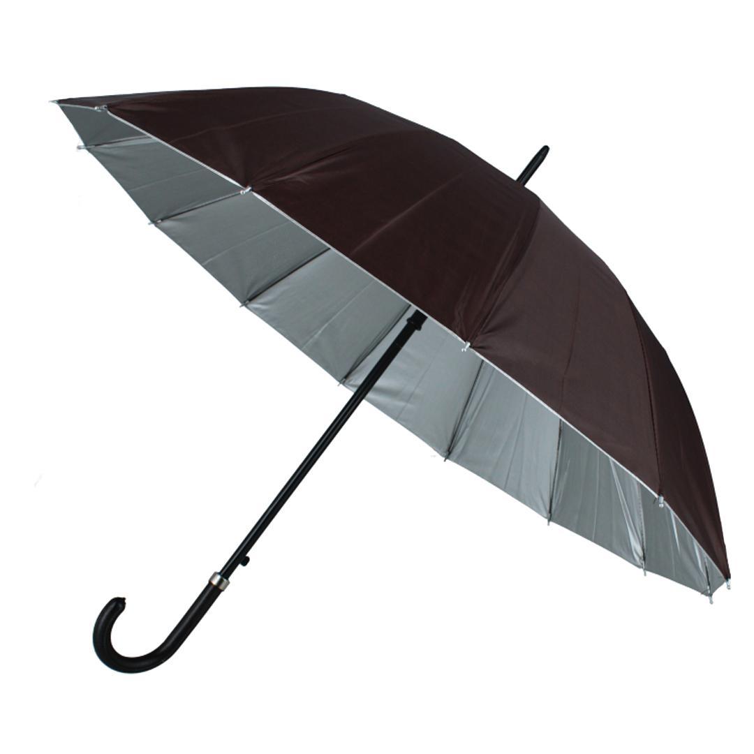 CTM Adult Sleek Solid Color Stick Umbrella