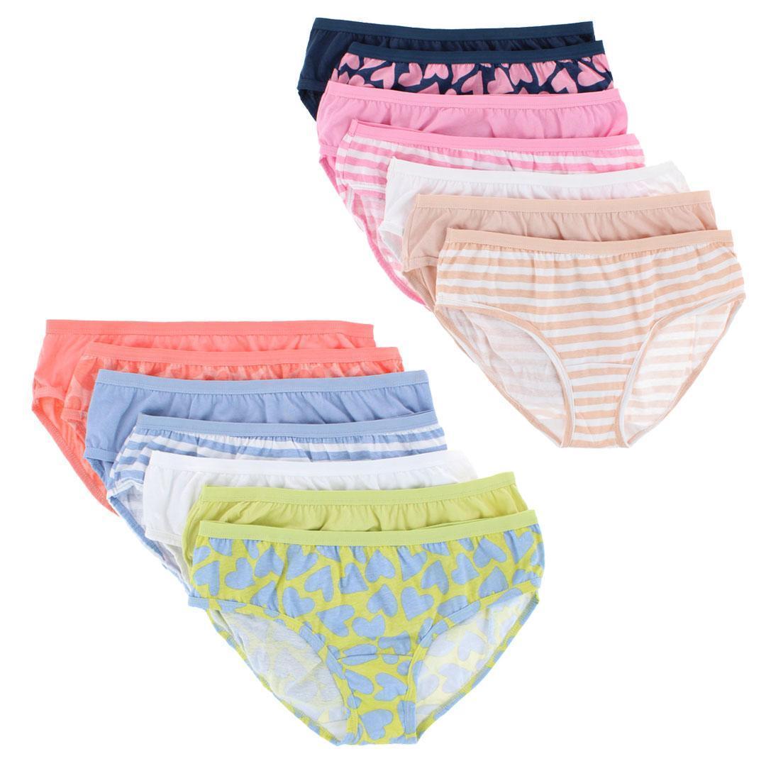 Fruit of the Loom Girls Core Cotton Hipster (14 Pack) -