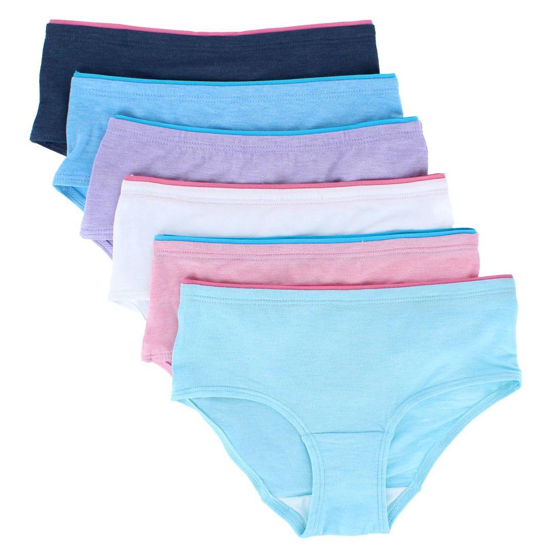 Fruit of the Loom Girl's 360 Stretch True Comfort Briefs (6 Pack) -