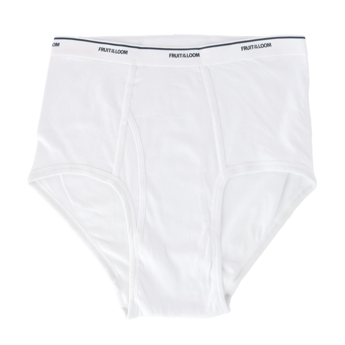 Fruit of the Loom Men's Big and Tall Cotton Briefs (6 Pack) - Picture 4 of 5