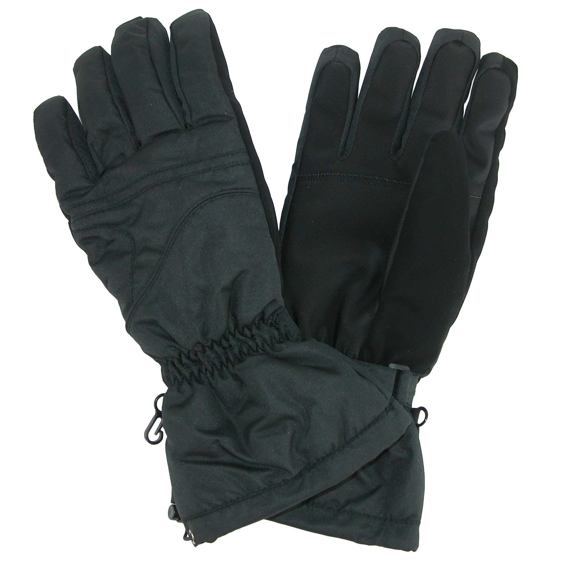 CTM Men's Long Cuff Ski Glove