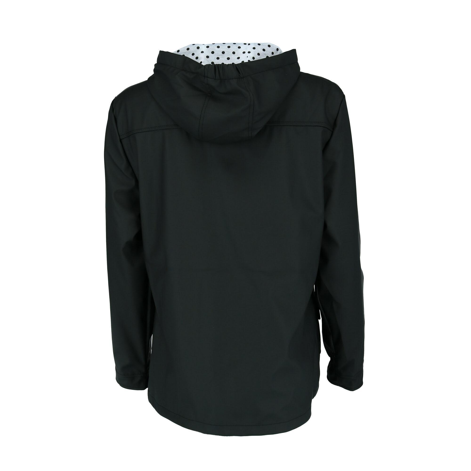 I5 Apparel Kid's Hooded Rain Slicker Jacket with Toggle - Picture 4 of 9