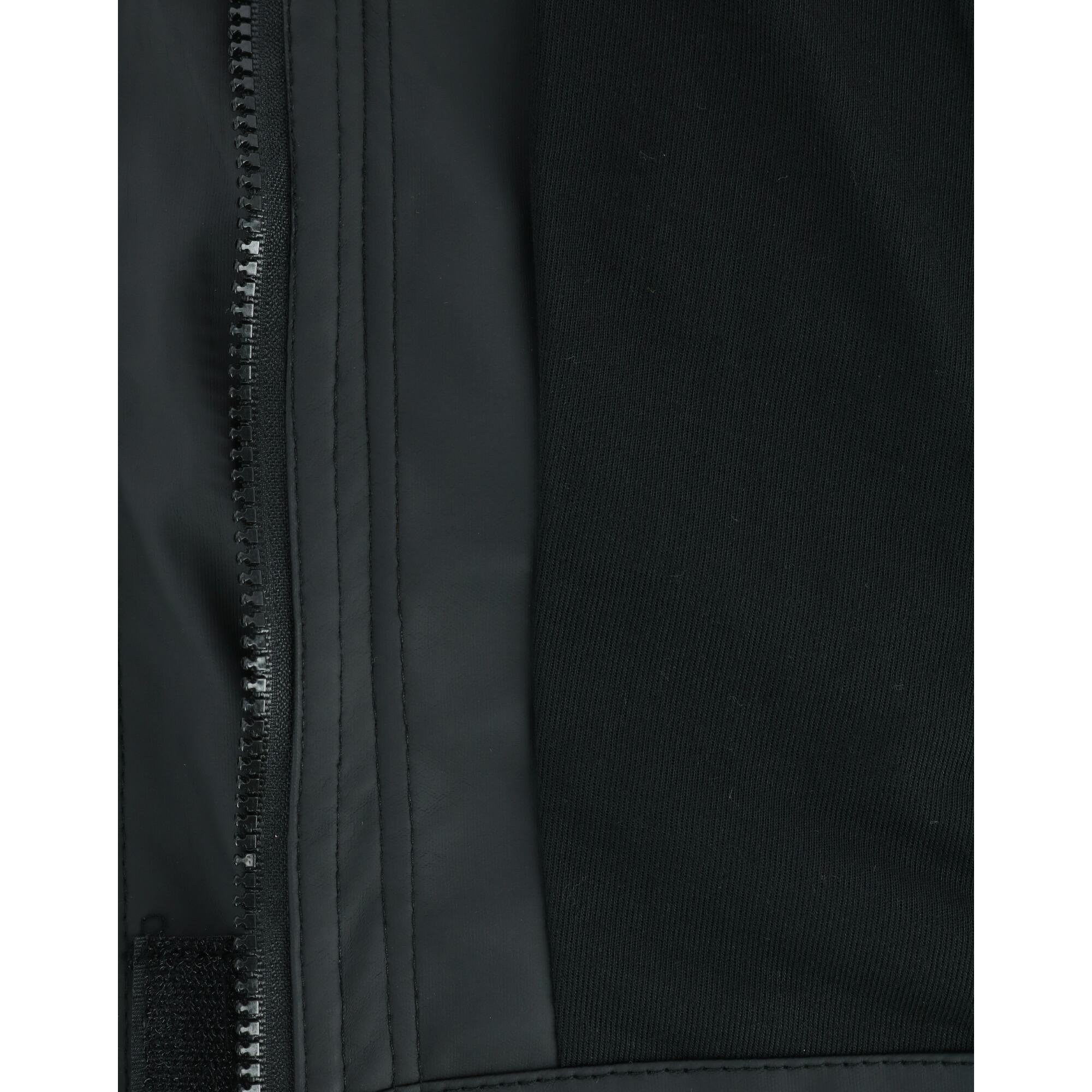 I5 Apparel Kid's Hooded Rain Slicker Jacket with Toggle - Picture 5 of 9
