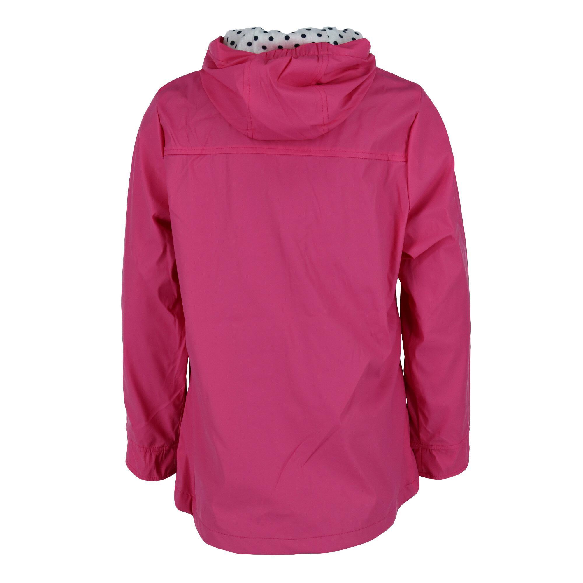 I5 Apparel Kid's Hooded Rain Slicker Jacket with Toggle - Picture 7 of 9