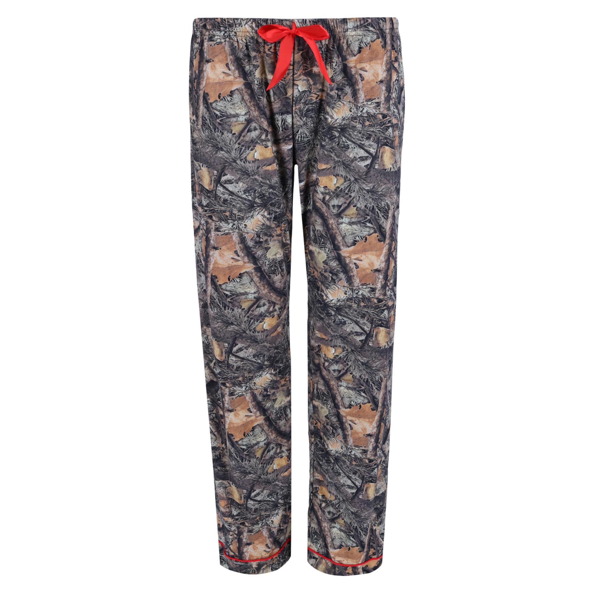 Weekending Women's Short Sleeve Camo Pajama Set - Picture 5 of 14