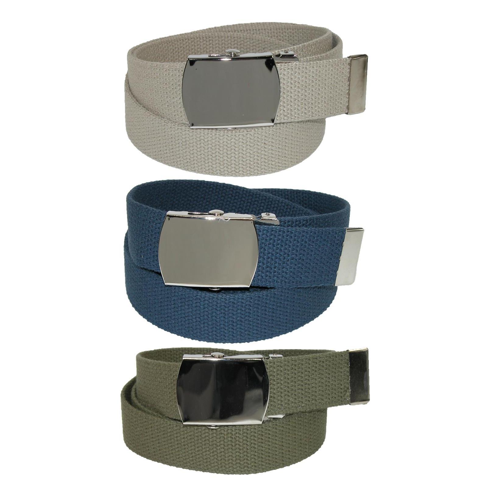Elastic Braided Stretch Belt (Pack 