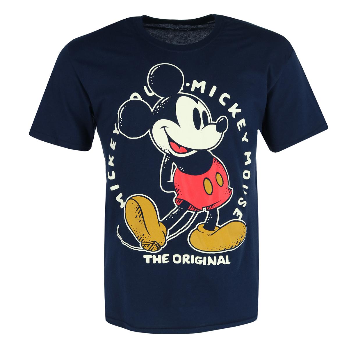 Jerry Leigh Men's Original Mickey Mouse Short Sleeve Shirt