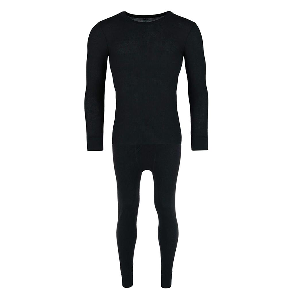Fruit of the Loom Men's Waffle Weave Thermal Long Underwear Top and
