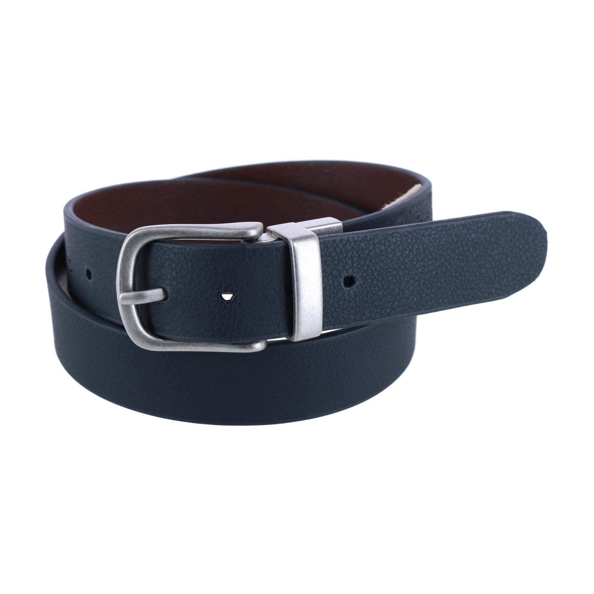 Levis Boy's Reversible Nickel Logo Patch Belt - Picture 5 of 18
