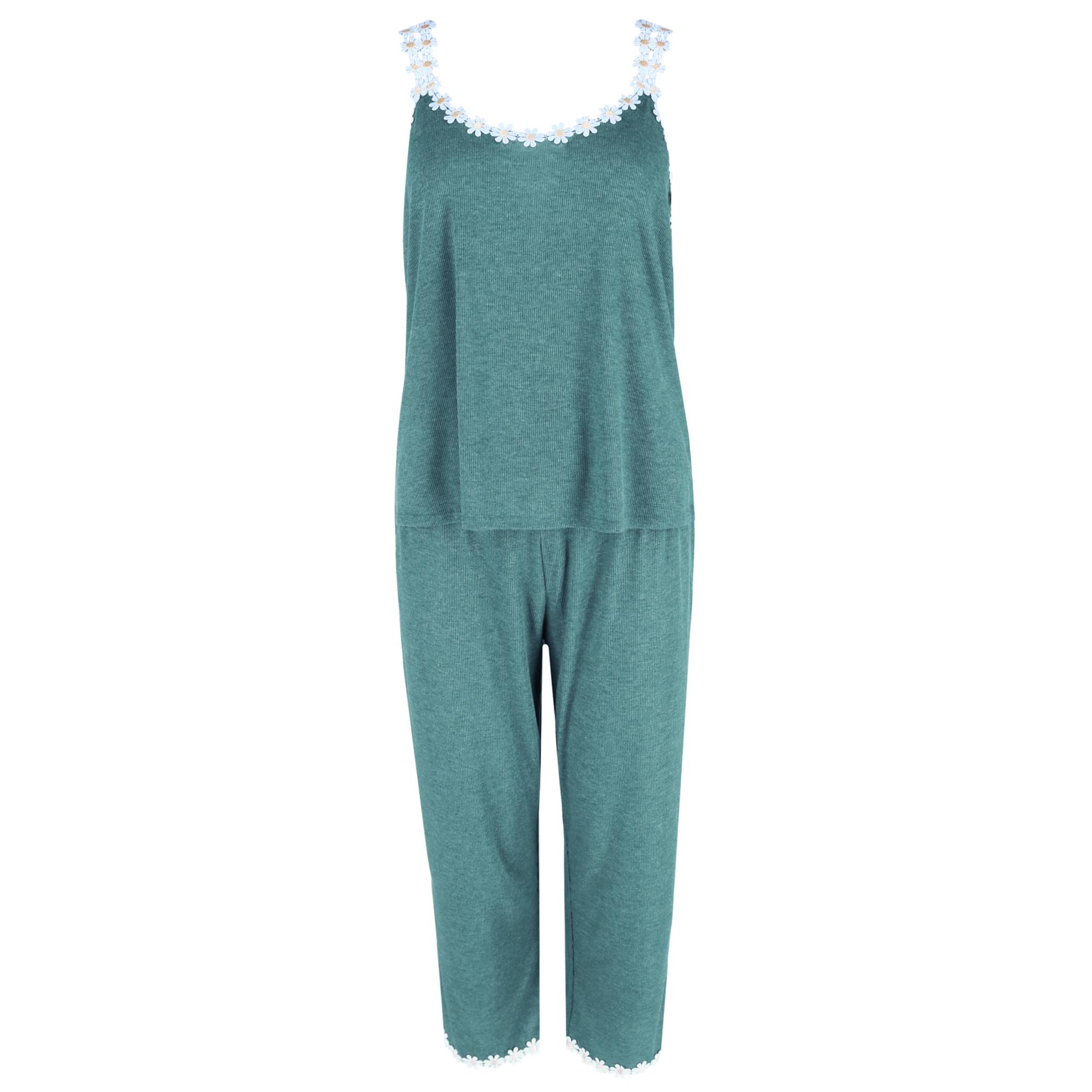 PJ Couture Women's Tank Top and Capri Pajama Set