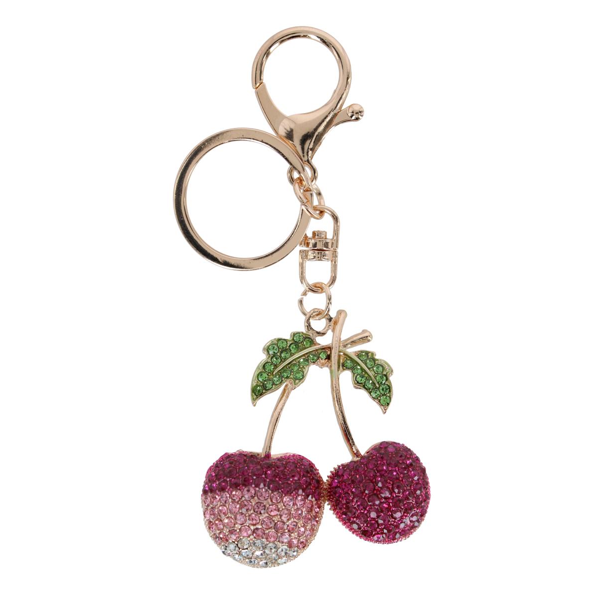 CTM Womens Dipped Cherry Classy Bag Charm - 13$